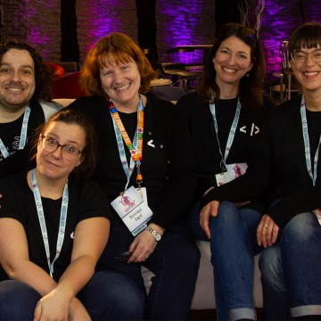 Une équipe de Radio-Canada au Hackathon 2019.