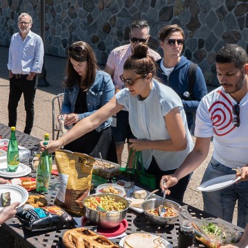 Le repas partage annuel des MN