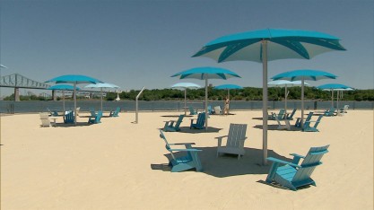 Plage de l'horloge